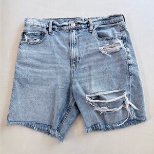 American Eagle Distressed Skater Shorts 8